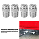 4x Replacement Nozzle Thread Type 40 Degree for Pressure Washer Surface Cleaner