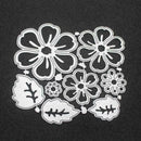 8Pcs Flower Spring Leaf Metal Cutting Dies Stencil Photo DIY F9R4 Album Z6J5