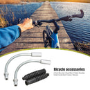 2 Sets Mountain Road Bike Bicycle V Brake Noodles Cable Guide Bend Tubes+ B