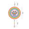 DIY Diamond Painting Double-sided Hanging Rotatable Wind Chime (GSP208) Newly