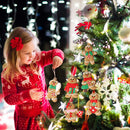 #A Portable Decorative Pendant Lightweight Xmas Hanging Pendant Cute Funny Kid