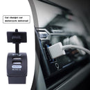 Universal Car Motorcycle Dual USB Charger 3.1A Power Socket w/ Waterproof Cover