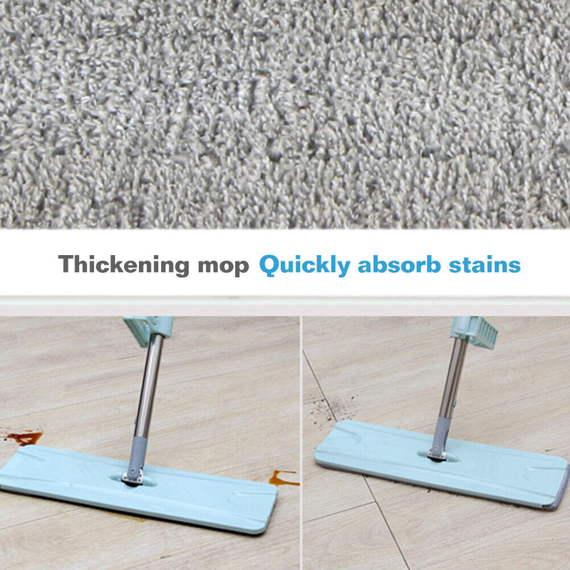 Microfiber Flat Mop Cloth Avoid Hand Washing Cleaning Tool Household Accessories