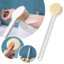 Body Brush Shower Scrubber Lotion Applicator Sponge Bath Back Brush Long Handle`