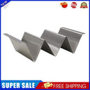 Stainless Steel Taco Shell Holder Mexican Pancake Bracket Tray (with Ears)