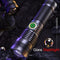 Waterproof Zoomable Torch Lamp USB Charging Battery Power LED Glare Glashlight
