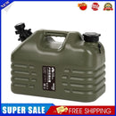 10.5L Large-Capacity Portable Home Car Outdoor Water Carrier Tank w/ Faucet