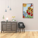 Rhinestone DIY 5D Special Shaped Kit Butterfly Sunflower Diamond Painting