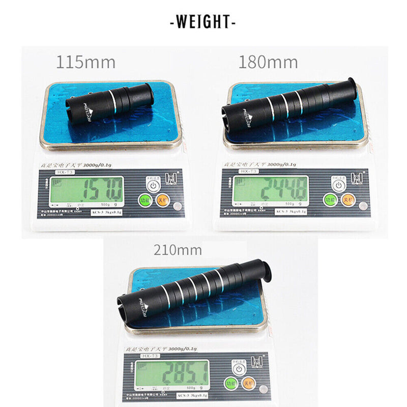 MOTSUV Bike Stem Riser Bicycle Fork Stem Extender Head Up Adaptor (180mm) Newly