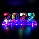 Silicone Epoxy Molds 2022 Number Moulds DIY Art Craft Ornaments for Desktop
