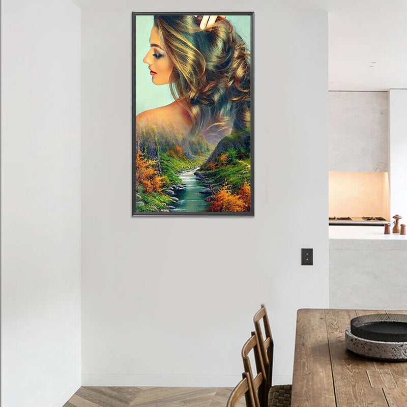 Goddess of Four Seasons 5D DIY Full Round Drill Drawing Kit Art Diamond Paint