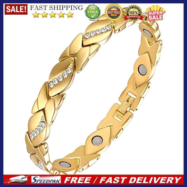 Women Bracelets Magnetic Arthritis Pain Relief Therapy Bangle Bracelet Jewelry