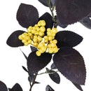 Halloween Rose Cane Vine Indoor Home Pendant Room Decor Black Decoration