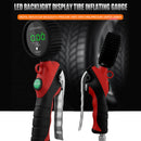 LED Digital Display Car Tire Air Pressure Inflator Gauge Vehicle Tester Tools