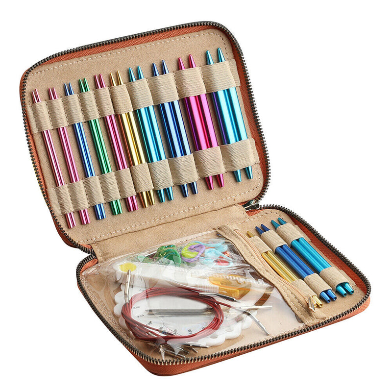13pair Interchangeable Circular Crochet Kit with Accessories (ck169 c5) Newly