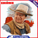 Partial Embroidery West Cowboy 3-Beach 11CT Printed Cross Stitch Cotton DIY Kit