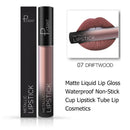 Matte Liquid Lip Gloss Waterproof Non-Stick Cup Tube Lipstick (07 Driftwood