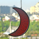 Moon Acrylic Light Catcher Ornaments Hanging Pendant Garden Decor (TYU017E)
