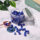 200pcs Octagon Sealing Wax Blue Wax Beads for Envelope Invitation DIY (H) Newly