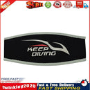 Neoprene Scuba Diving Cover Head Strap Hair Band Strap-Wrapper (Dark Grey) Newly
