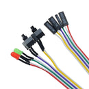 ATX PC Compute Motherboard Power Cable 2 Switch On/Off/Reset w/LED Light 65cm