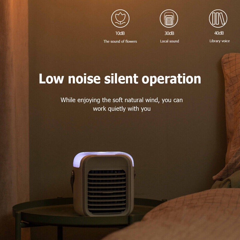 3 in 1 Desk Air Conditioner Summer Water Cooling Air Cooler Fan for Home Office