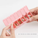 Pills Storage Case 7-Day Pills Grids Box Weekly Medicine Tablet Dispenser Box