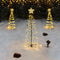 Solar Powered LED Christmas Tree Lawn Light Outdoor Garden Lamp (2pcs)