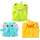 Towel Plush Soft Nursery Hand Towel Hanging Bathing Towel Baby Baby Bath Towels