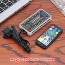 RGB Cooling Fan Controller Color Switch Sync Motherboard Music 10 Ports Splitter