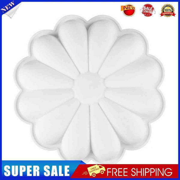 DIY Sunflower Crystal Drop Glue Mirror Mold Handmade Chocolate Making Mould Tool