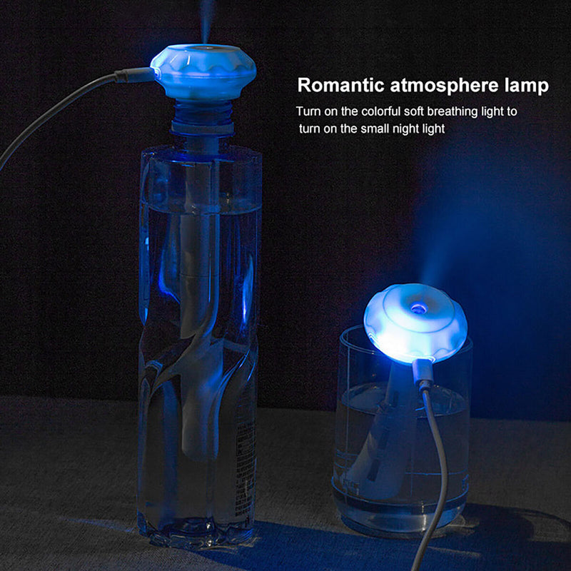 Mini Humidifier Stick - Adjustable Air Humidifier for Personal Use White