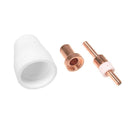 Nozzle Plasma Welding Torch Assembly Kit Gas Diffuser PT-31 CUT40 LGK40