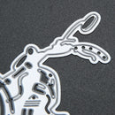 Motorcycle Metal Cutting Dies Stencils DIY Scrapbooking Embossing Craft Newly