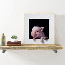 Pig and Mouse Oil Paint By Numbers DIY Handpainted on Canvas Home Decorations