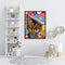 Frameless Oil Paint By Numbers DIY Cat Hat Picture Craft Kit for Living Room