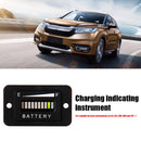 24V LED Digital Battery Indicator Charge Status Meter Gauge for Motorcycle