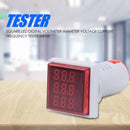 LED Digital Hertz Meter Signal Lights Voltage Current Frequency Combo Tester