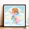 Full Round Drill Diamond Painting Kit Angel Girl Rhinestone Drawing Home Decor