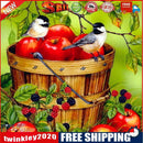 5D DIY Full Drill Diamond Painting Fruits Birds Cross Stitch Embroidery Kit
