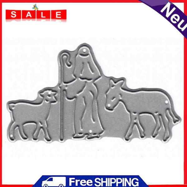 Christmas Embossing Cutting Dies Carbon Steel DIY Scrapbooking Photo Album Card