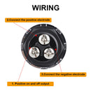 Start Switch DC 12V 50A Start Engine Button Stater Ignition ON/OFF (Blue)