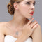 Day Heart Animal Necklace Owl Pendant Shiny Diamond Necklace I Love You Forever