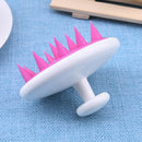 Silicone Head Hair Washing Round Comb Scalp Massage Antiskid Hairbrush