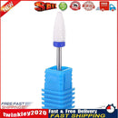 Nail Cone Tip Ceramic Drill Bits Electric Cuticle Clean for Manicure (02) Newly