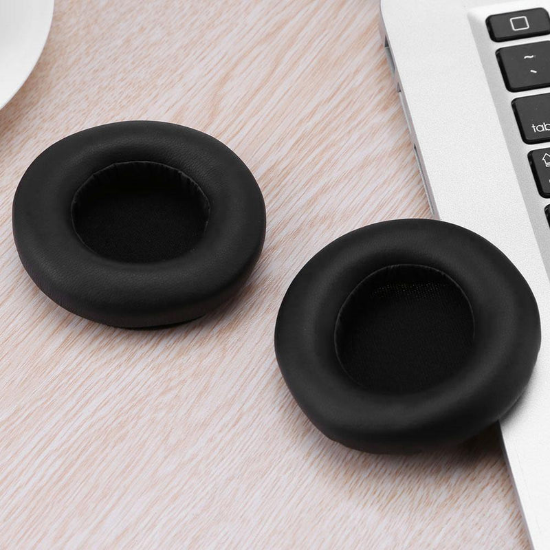 1 Pair Replacement Ear Pads Cushions Case for Monster DNA Headphone (Black)