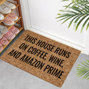 Entry Door Letters Mats Front Door Welcome Carpets Minimalist Style (B) Newly