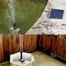Aquarium Oxygen Pump USB Charging Pool Pond Aerator Solar Powered Oxygenator