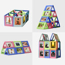 4Pcs Multicolor Living Decor DIY Home Photo Magnetic Frame Photoframe Picture