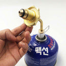Camping Gas Stove Tank Propane Refill Adapter BBQ Burner Connecter Cylinder Hose